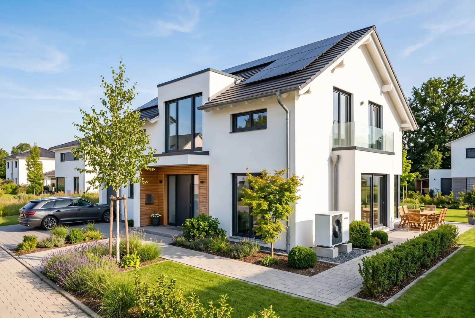 Wärmepumpe im Neubau – effizient, zukunftssicher, gefördert